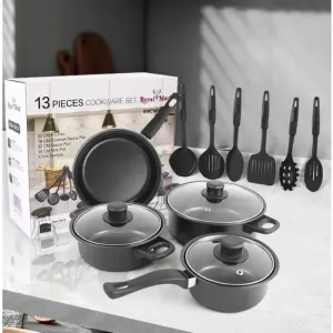 ChefElegance | 13-Piece Nonstick Cookware Collection
