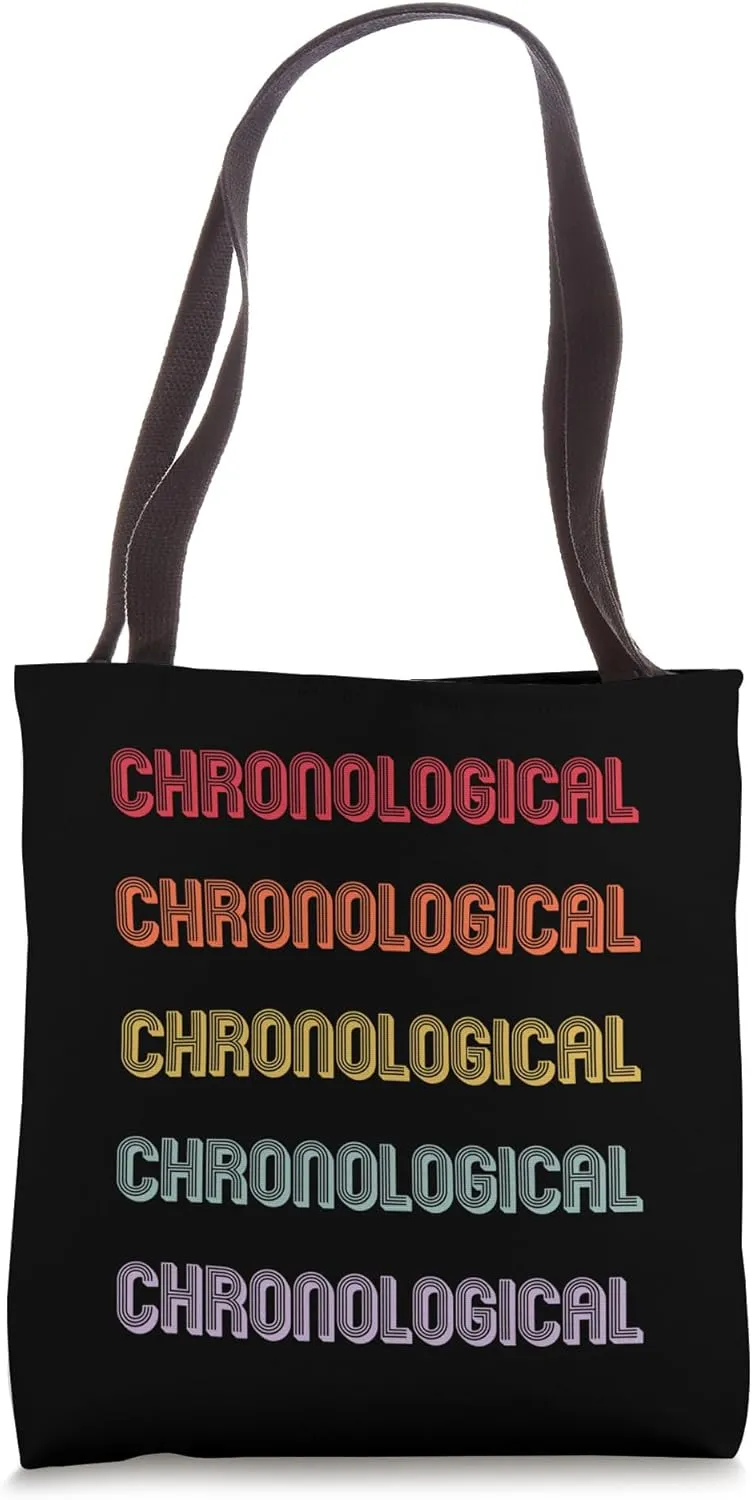 Chronological Tote Bag