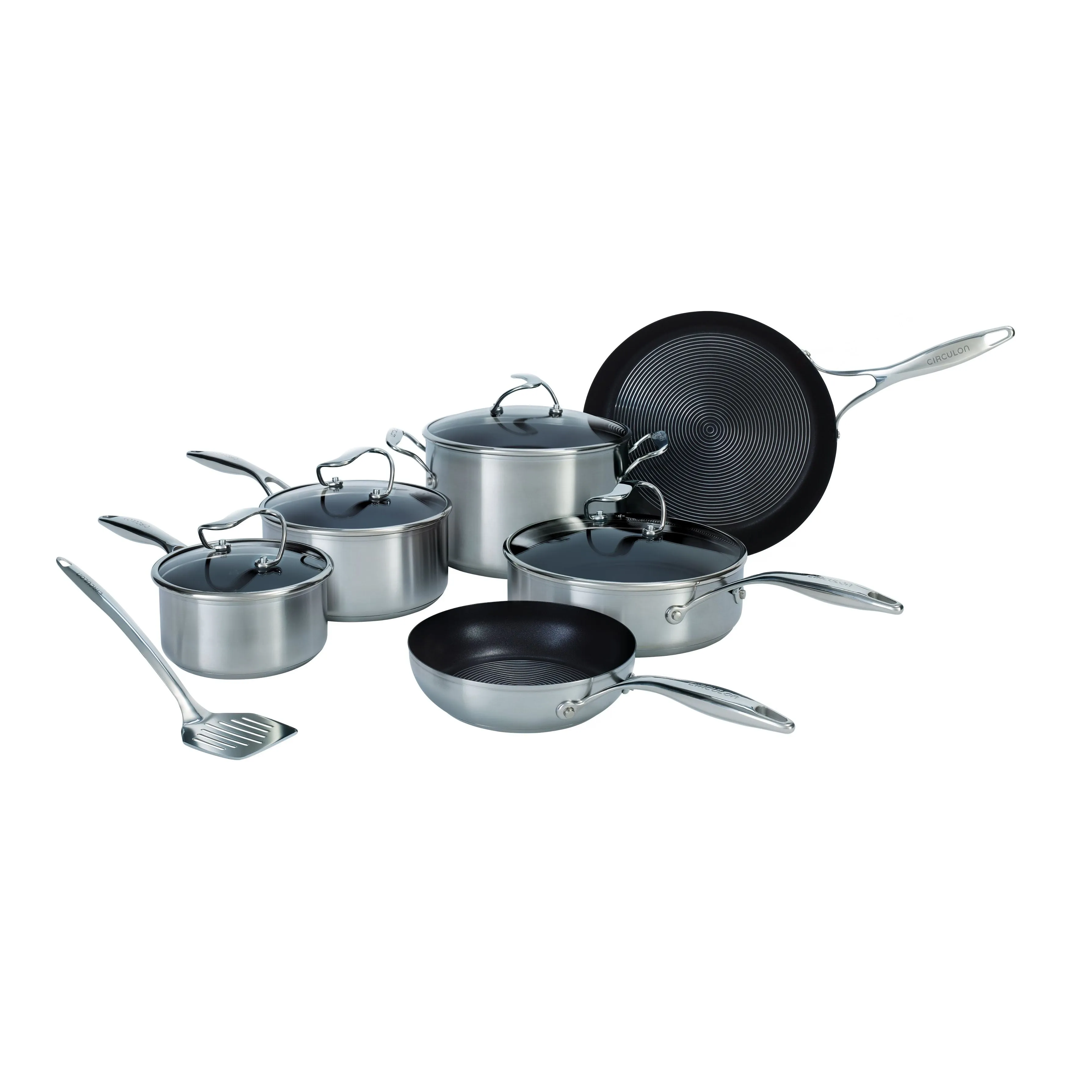 Circulon SteelShield S-Series 10 Piece Set with Bonus Tool