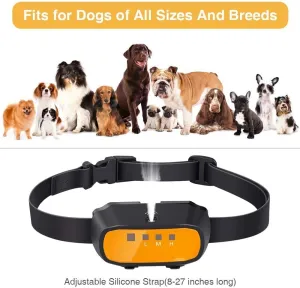 Citronella Dog Collar with Remote, Auto Citronella Bark Collar with Spray Beep Training Modes, Citronella Spray Collar with 3 Spray Levels Rechargeable Effective to Train 2 Dogs