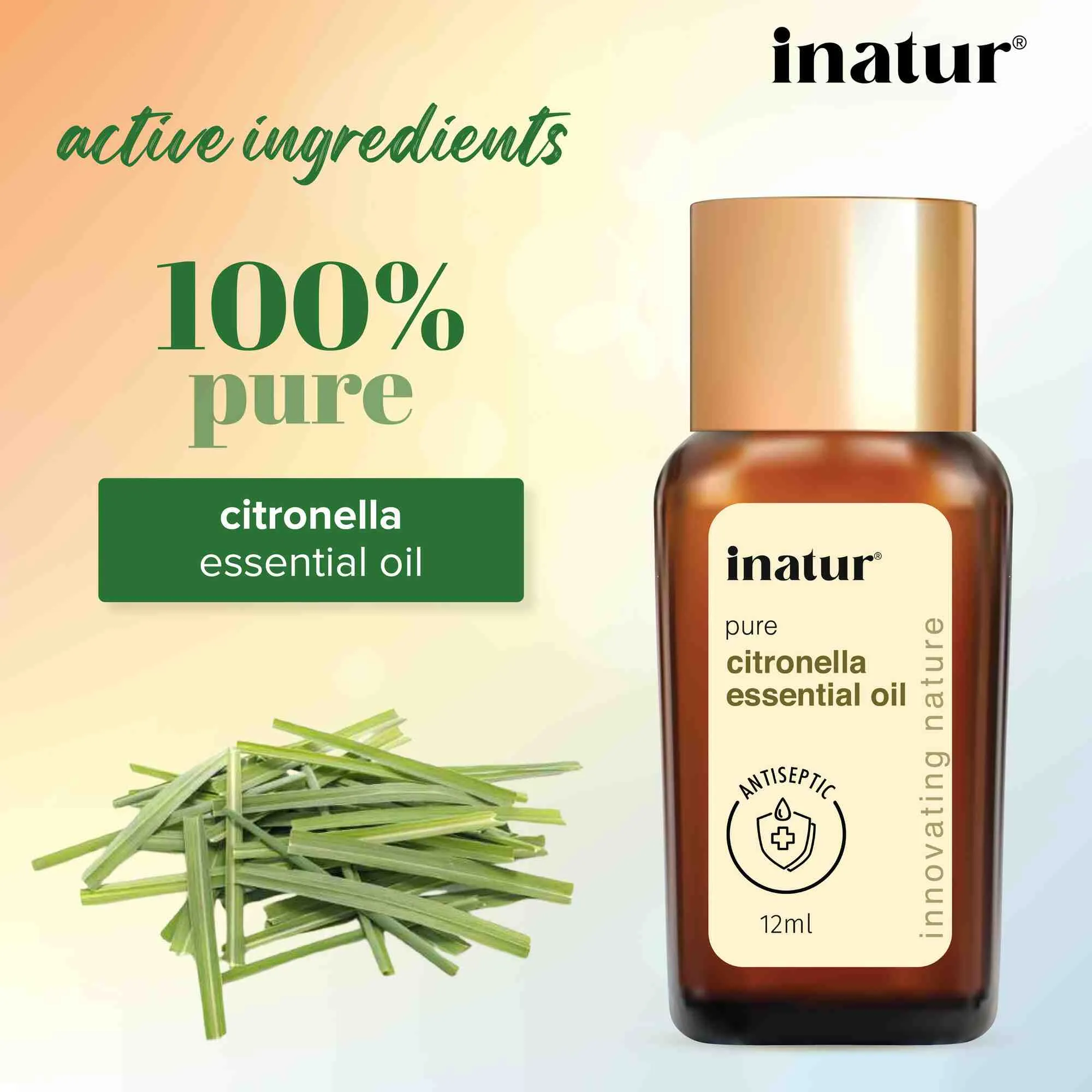 Citronella Essential Oil - 12ml