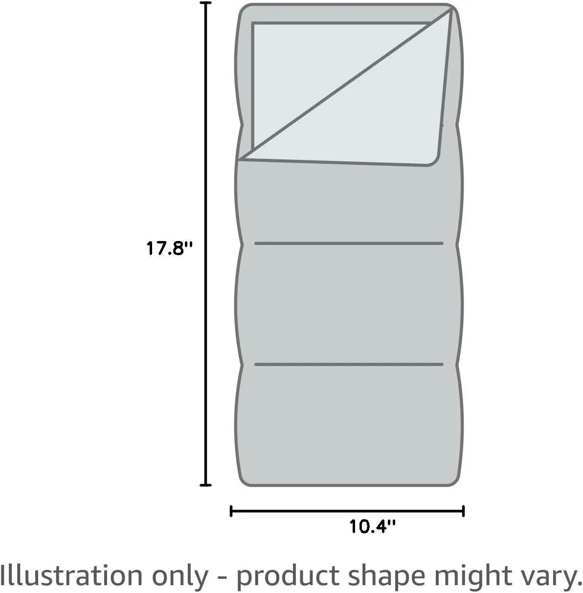 Coleman Brazos 20/30°F Adult Cool-Weather Sleeping Bag with No-Snag Zipper & Stuff Sack, Machine Washable