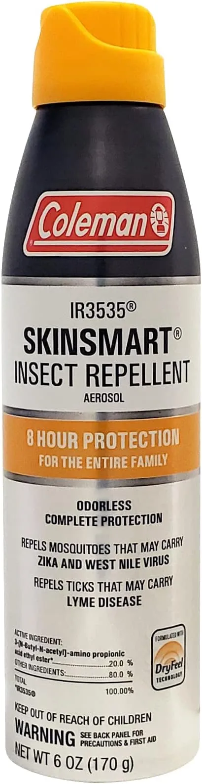 Coleman Insect Repellent Spray Bundle – SkinSmart Non-DEET and Botanicals Non-DEET Lemon Eucalyptus Sprays