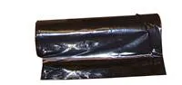 Colonial Bag Trash Bag Medium Duty 15 gal. Black HDPE 8 Mic. 24 X 33 Inch X-Seal Bottom Twist Tie Coreless Roll, HCR33MB - CASE OF 1000