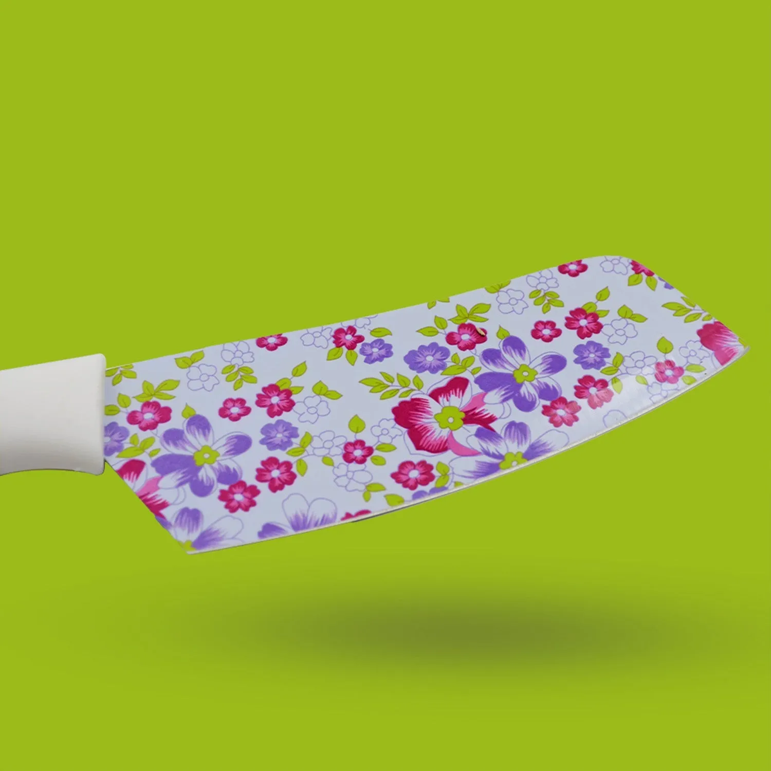 Colorful Designer Stainless Steel Chef Kitchen Knife, Dishwasher Safe Unique Liquid Marble Sharp Kitchen Knives With Card Packing- Scratch Resistant And Anti Rust Knives For Kitchen 9 Inch (1 Pc)