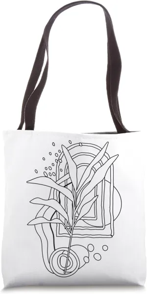 Coloring Boho Art Bag Both Sides Choose your Colors Coloring Tote Bag
