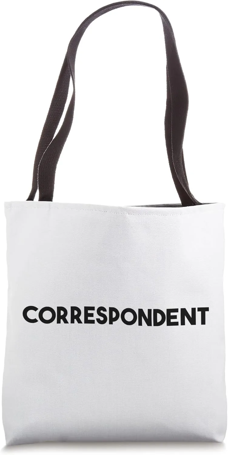 Correspondent Tote Bag