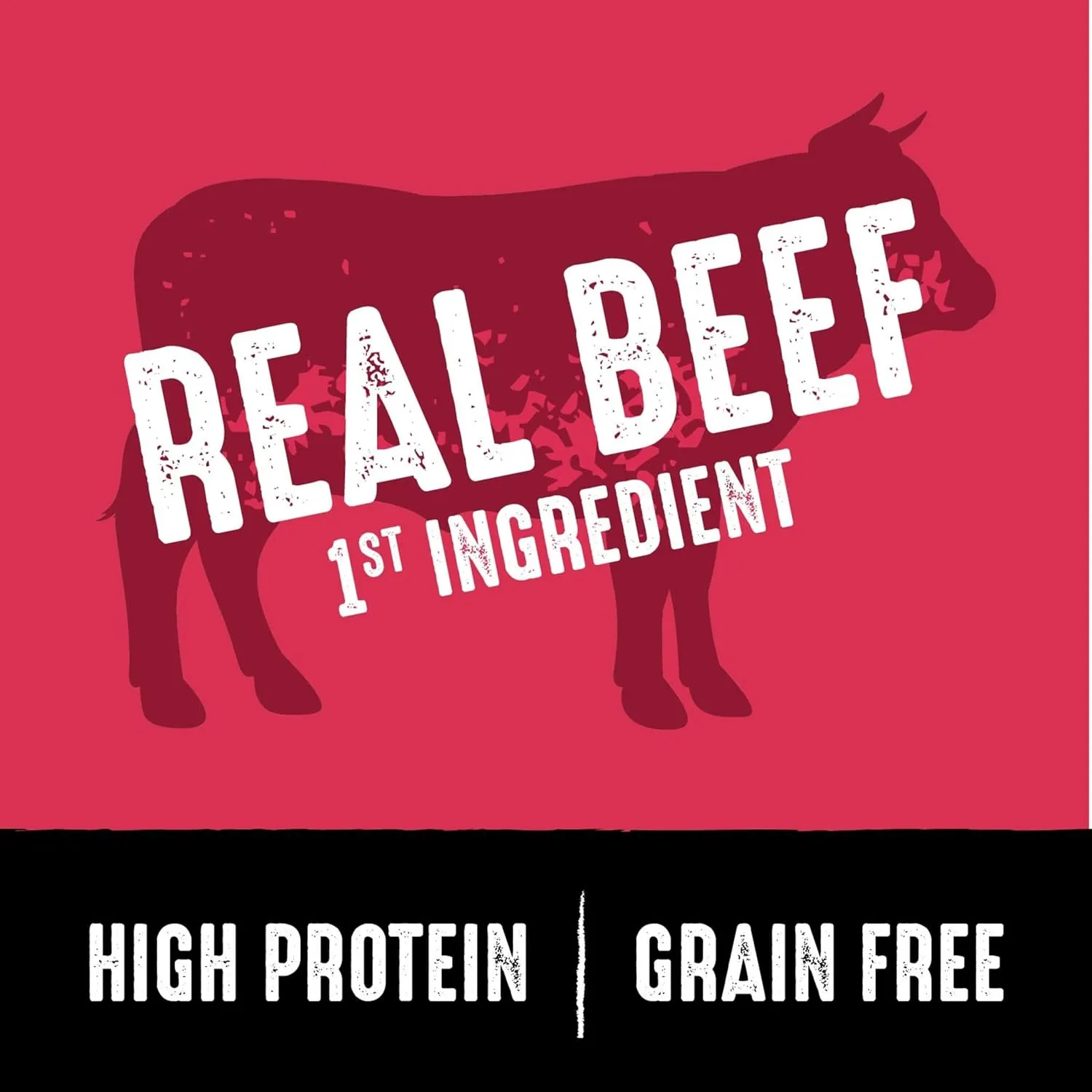 CRAVE Grain Free High Protein Adult Dry Dog Food, Beef, 22 lb. Bag