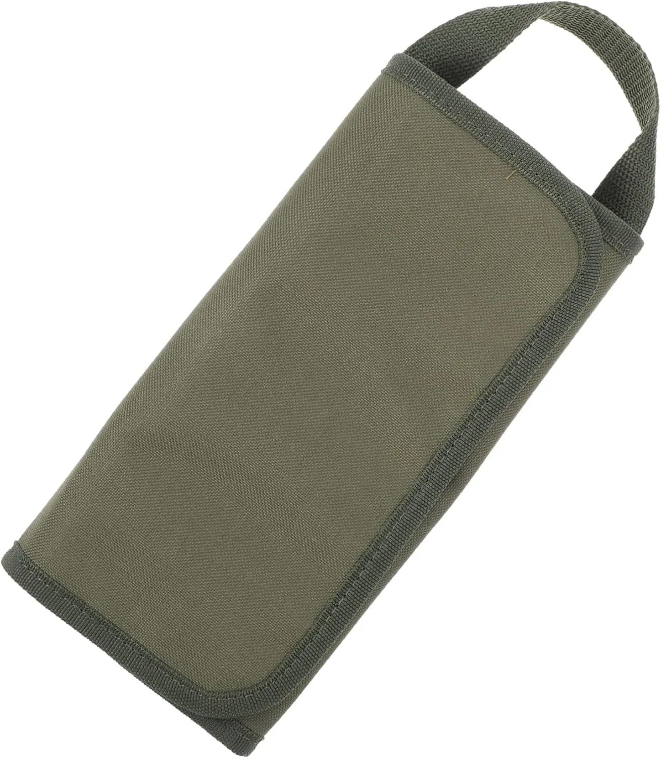 DECHOUS Portable Cutlery Bag for Camping 13 Slots Oxford Cloth Flatware Roll for Outdoor Picnic and Barbecue Tableware Storage Folding Dinnerware Organizer