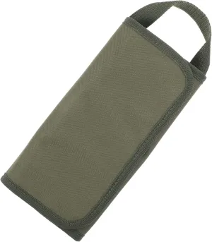DECHOUS Portable Cutlery Bag for Camping 13 Slots Oxford Cloth Flatware Roll for Outdoor Picnic and Barbecue Tableware Storage Folding Dinnerware Organizer
