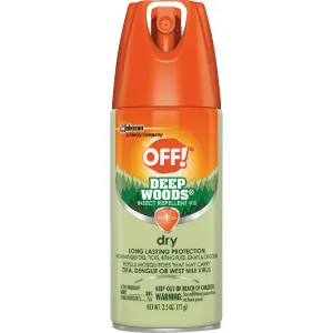Deep Woods Off 2.5 Oz. Dry Insect Repellent Aerosol Spray