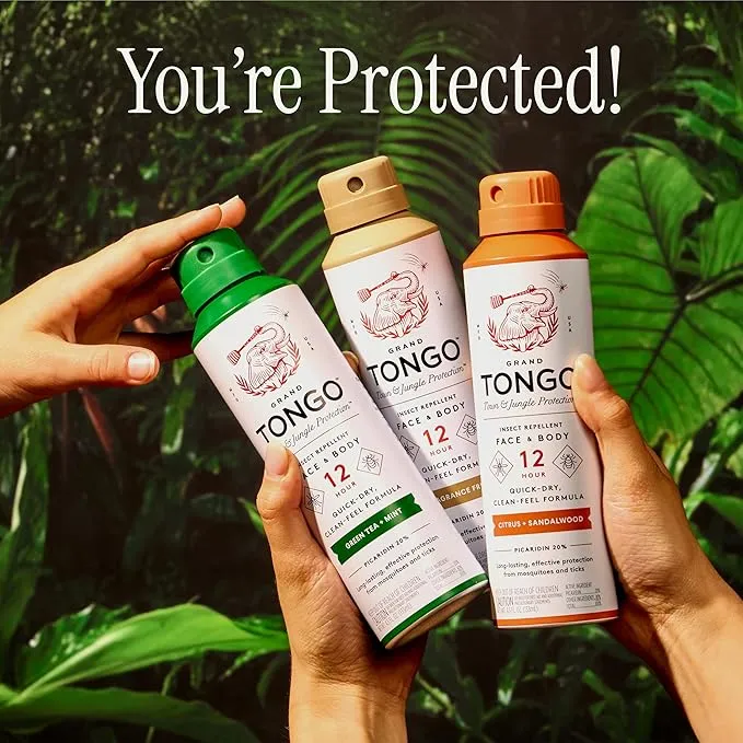DEET-Free Insect Repellent, The 12 Hour Protection, DEET Alternative – Fragrance Free