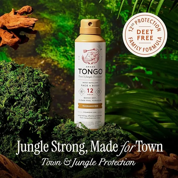 DEET-Free Insect Repellent, The 12 Hour Protection, DEET Alternative – Fragrance Free