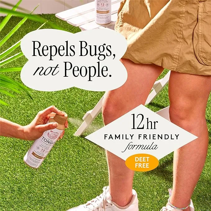 DEET-Free Insect Repellent, The 12 Hour Protection, DEET Alternative – Fragrance Free