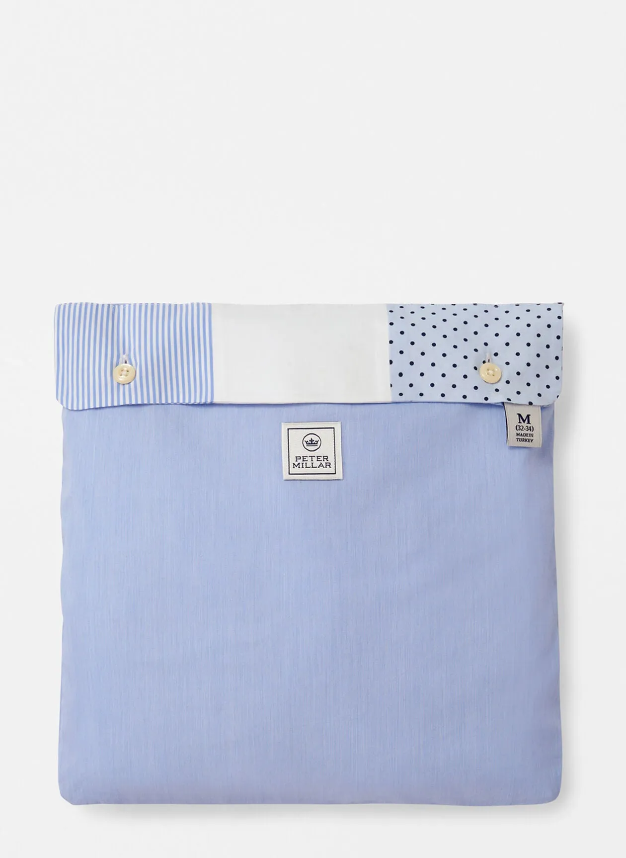 Dempsey Three-Pack Cotton Boxer (Cottage Blue)