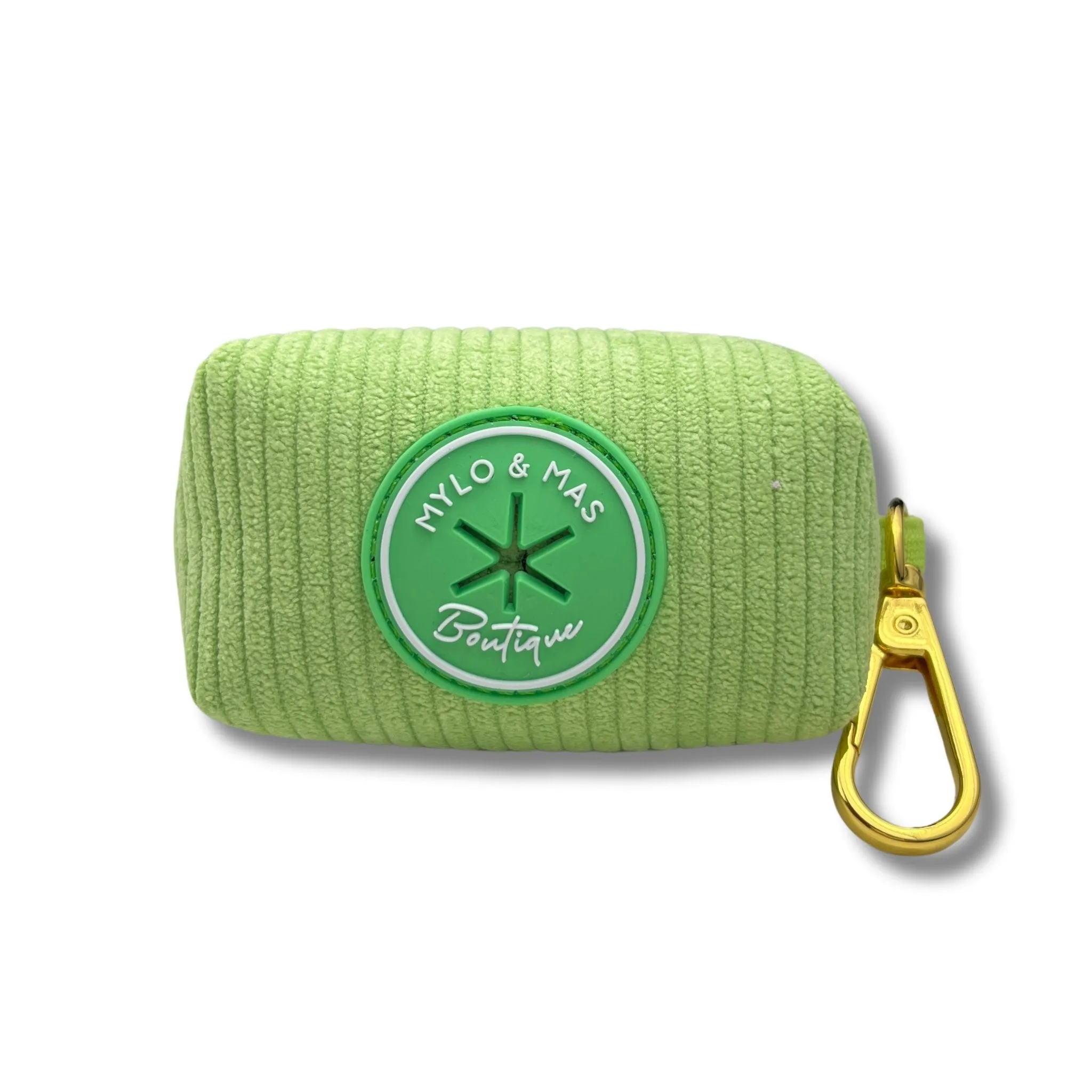 Dog Waste Bag Holder - Cotton Candy Corduroy