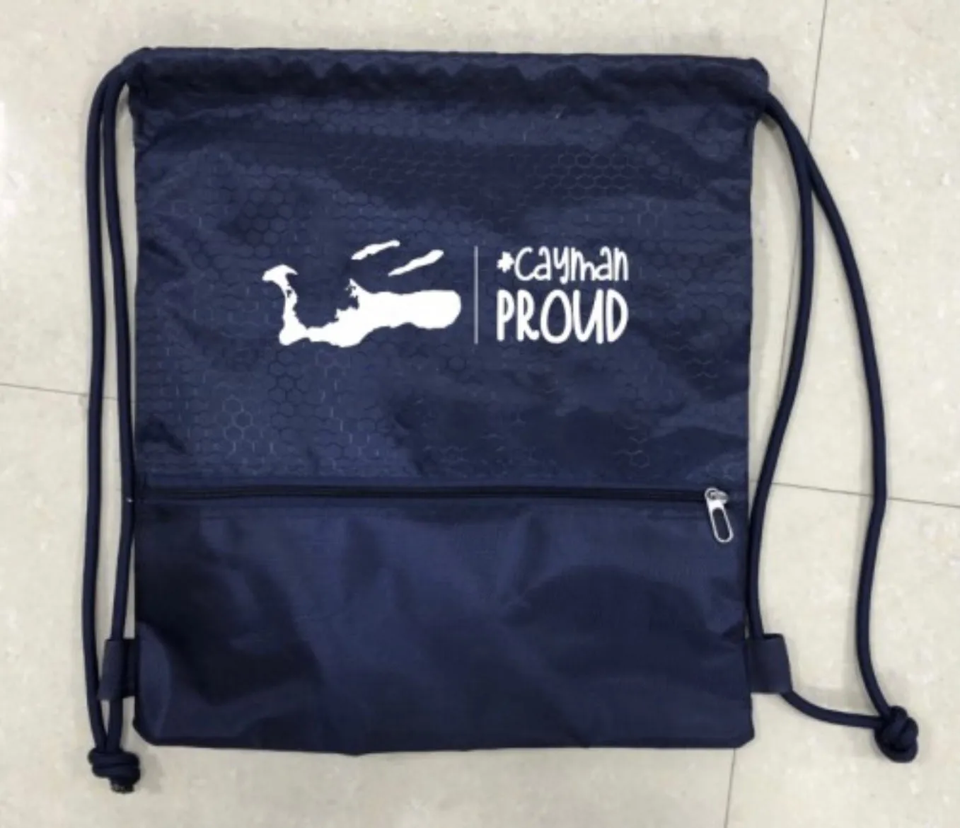 Drawstring Wet/Dry Bag - Navy Blue
