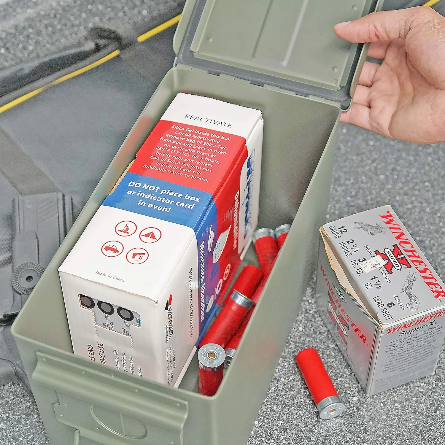 Dry-Packs 900 Gram Dehumidifying Box – Reusable Moisture Absorber for Storage, Safes, and Containers