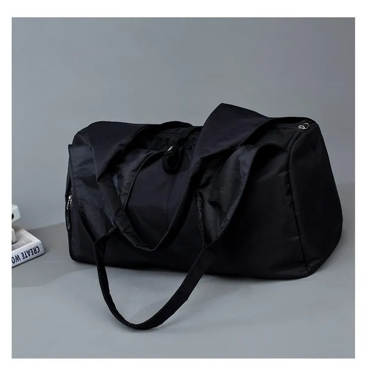 Dry wet separation fitness bag