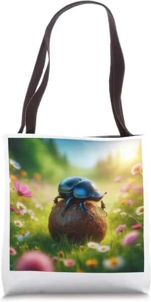 Dung Beetle - Dung in your life - Roll Tote Bag