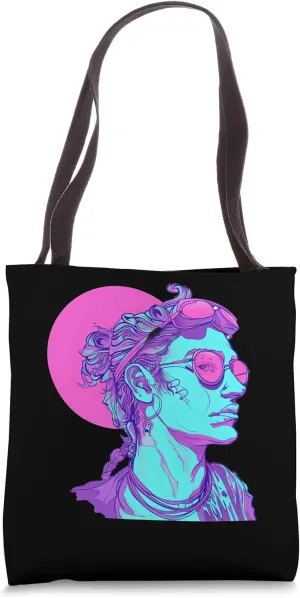 Enki Vaporwave Tote Bag