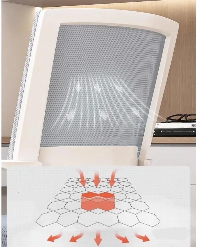 Ergonomic Desk Chair Office Chair, Ergonomic Desk Chair, Middle Back Desk Chair Breathable Mesh Home Office Chair Office Chair(Black)
