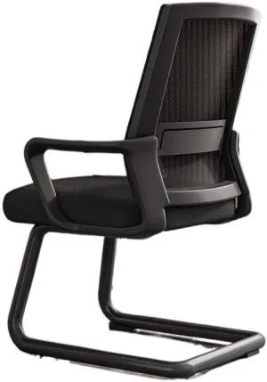 Ergonomic Desk Chair Office Chair, Ergonomic Desk Chair, Middle Back Desk Chair Breathable Mesh Home Office Chair Office Chair(Black)