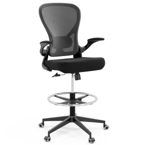 Ergonomic Mesh Drafting Chair - 889