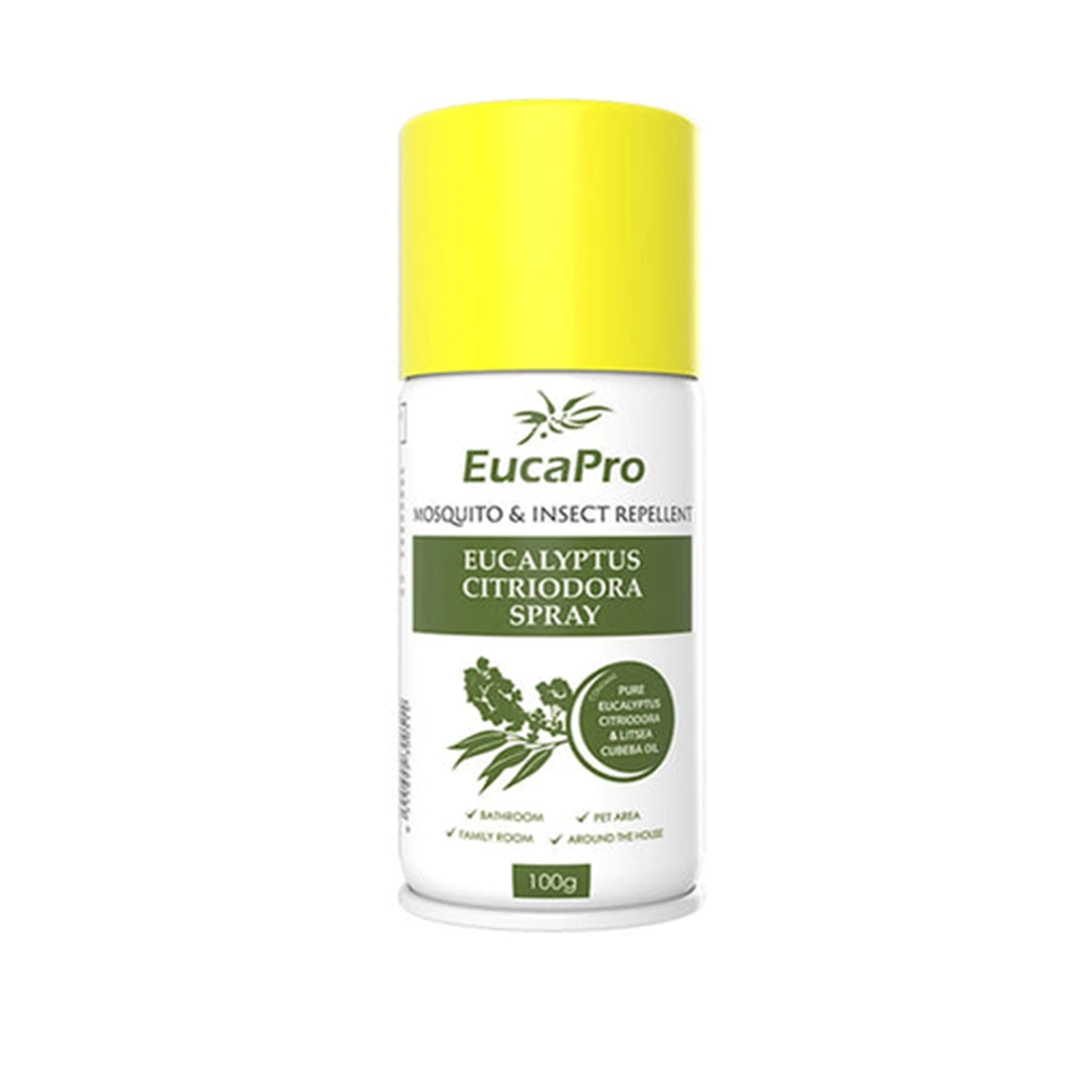 EucaPro Mosquito   Insect Repellent Eucalyptus Citriodora Spray 100g (Pure Eucalyptus Citriodora   Litsea Cubera Oil)