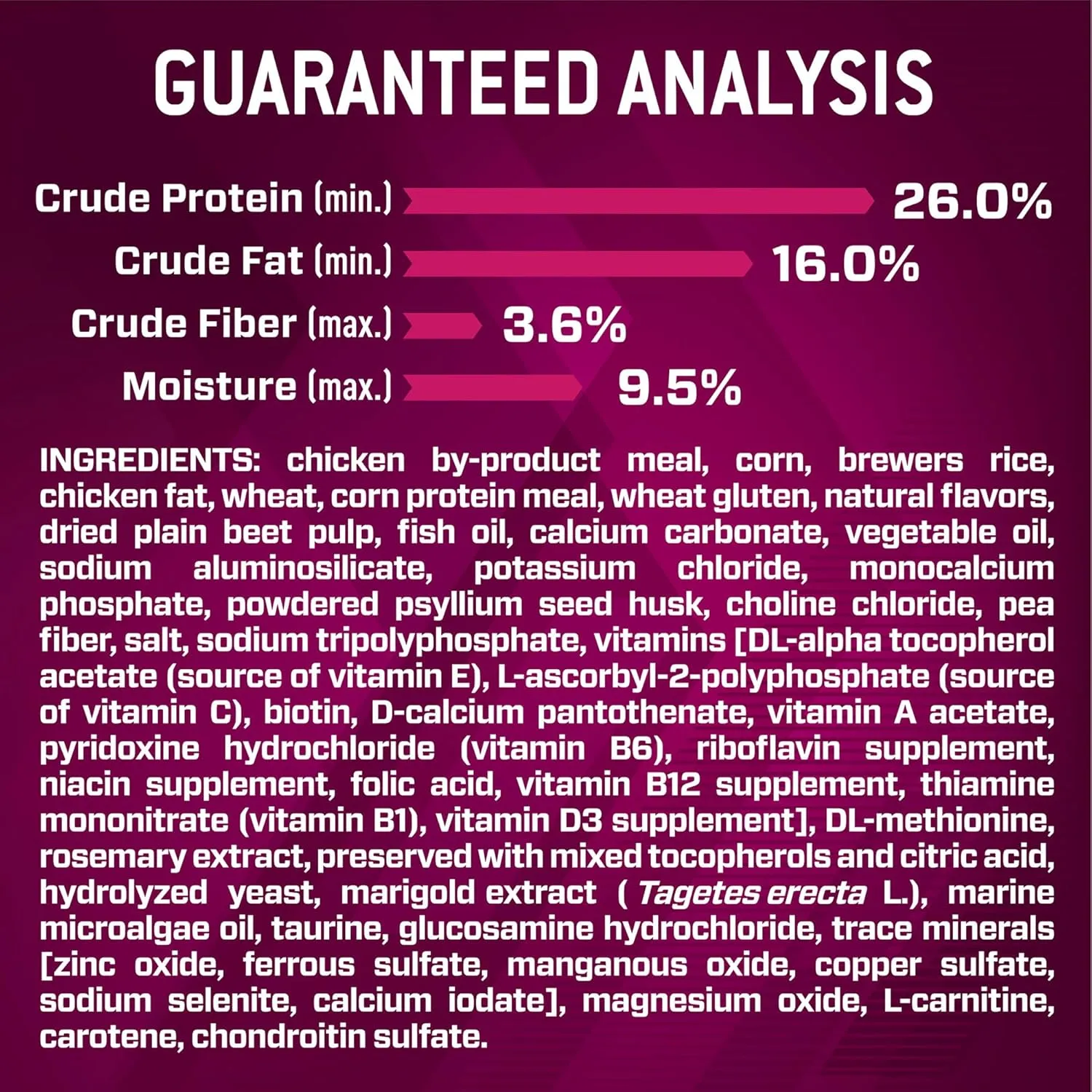 EUKANUBA Premium Performance 26/16 Exercise Small Bites Dry Dog Food 3.5 lb Bag