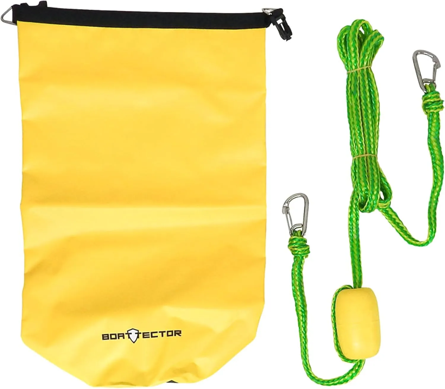 Extreme Max 3006.6811 BoatTector 2-in-1 PWC Sand Anchor and Dry Bag - XL,Yellow