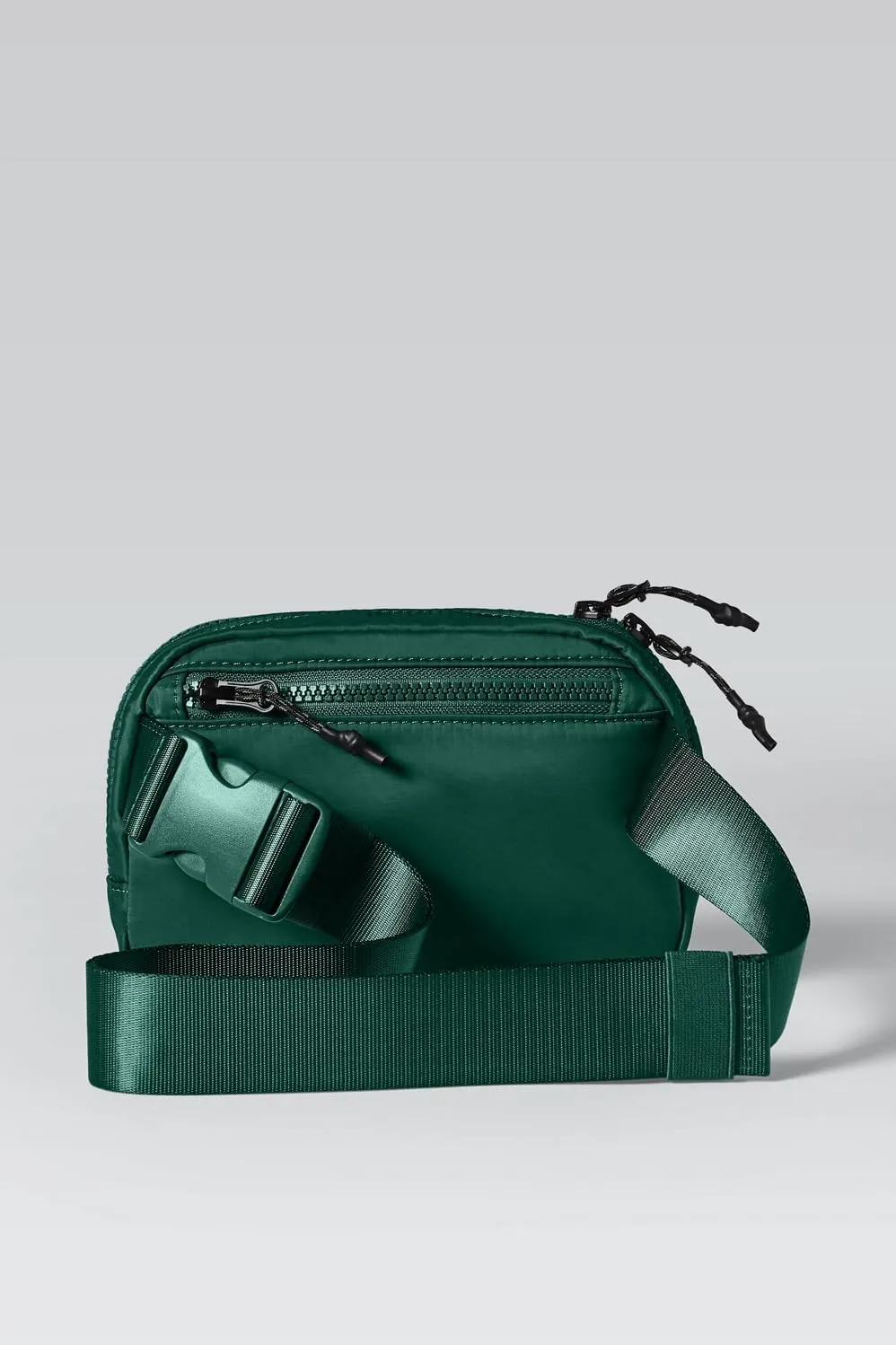 Fabletics The Belt Bag, Quick Dry, Zip Pockets, Everpine Shine, OS