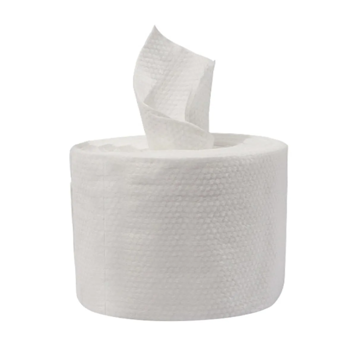 Face Towels Cotton 1 Roll Disposable Face Towel Washcloths for Cotton Cleaning Rags for Home Office Travel