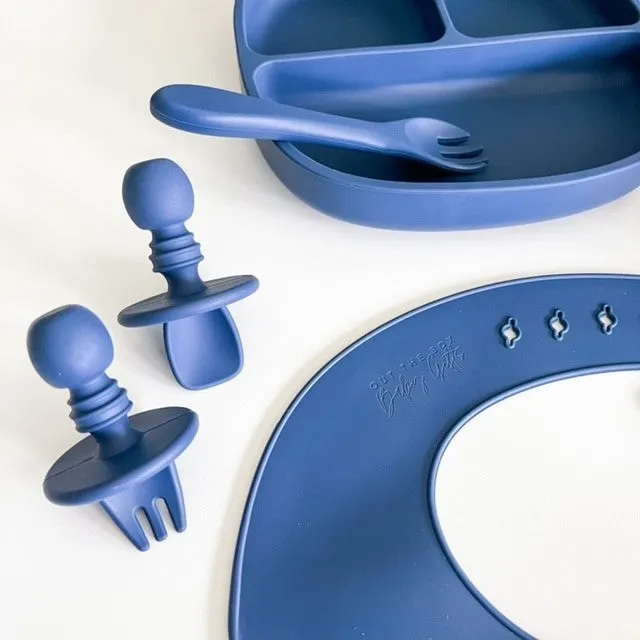 Feeding Set | 9 Piece Weaning | Blue