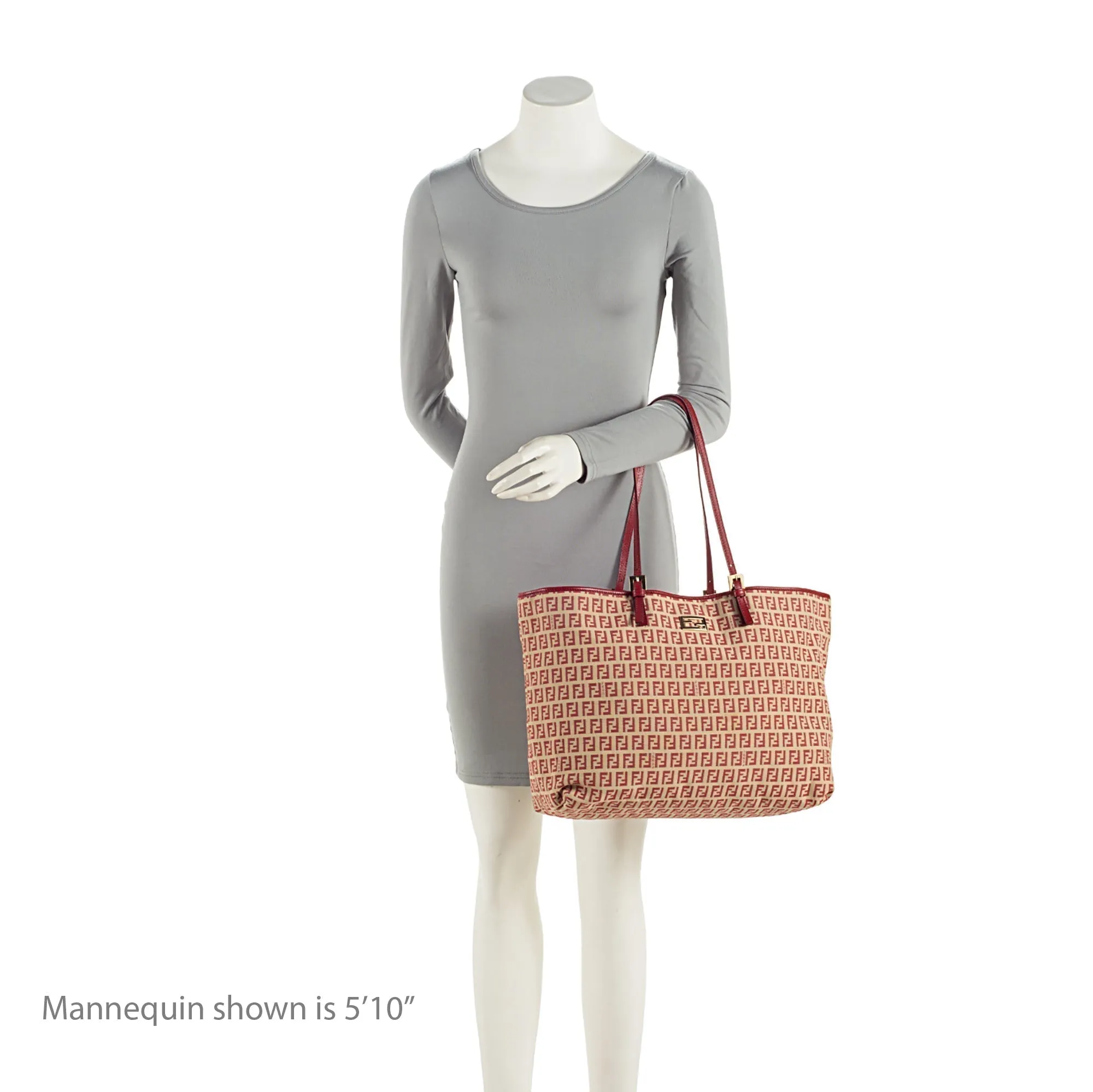 Fendi Zucchino Roll Tote