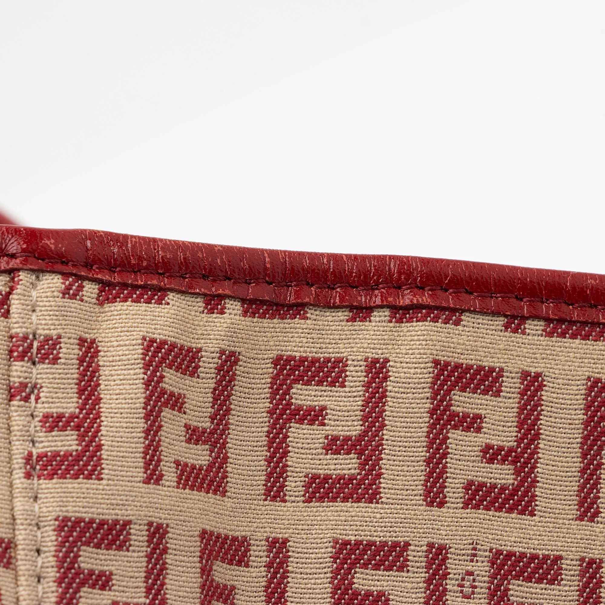 Fendi Zucchino Roll Tote