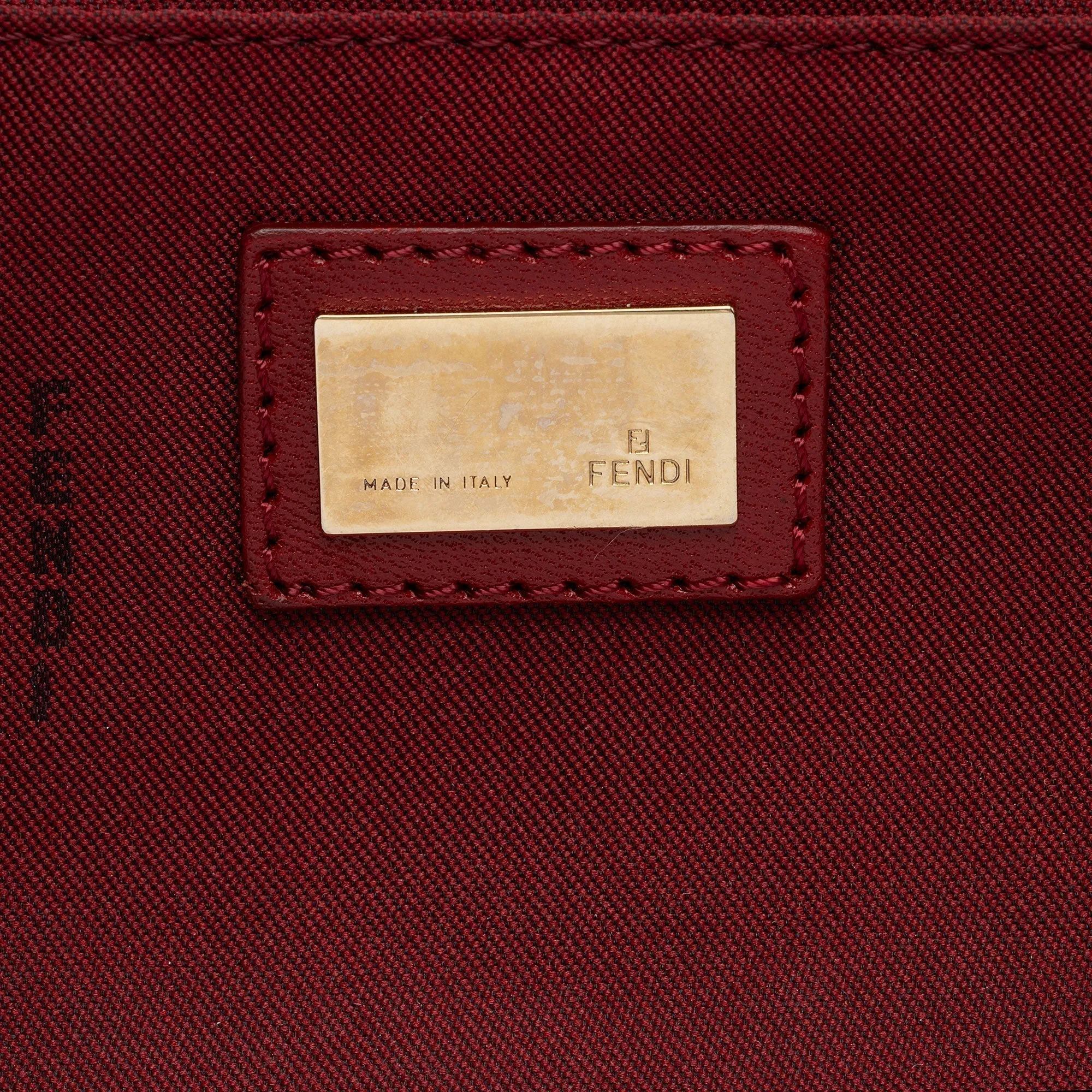 Fendi Zucchino Roll Tote