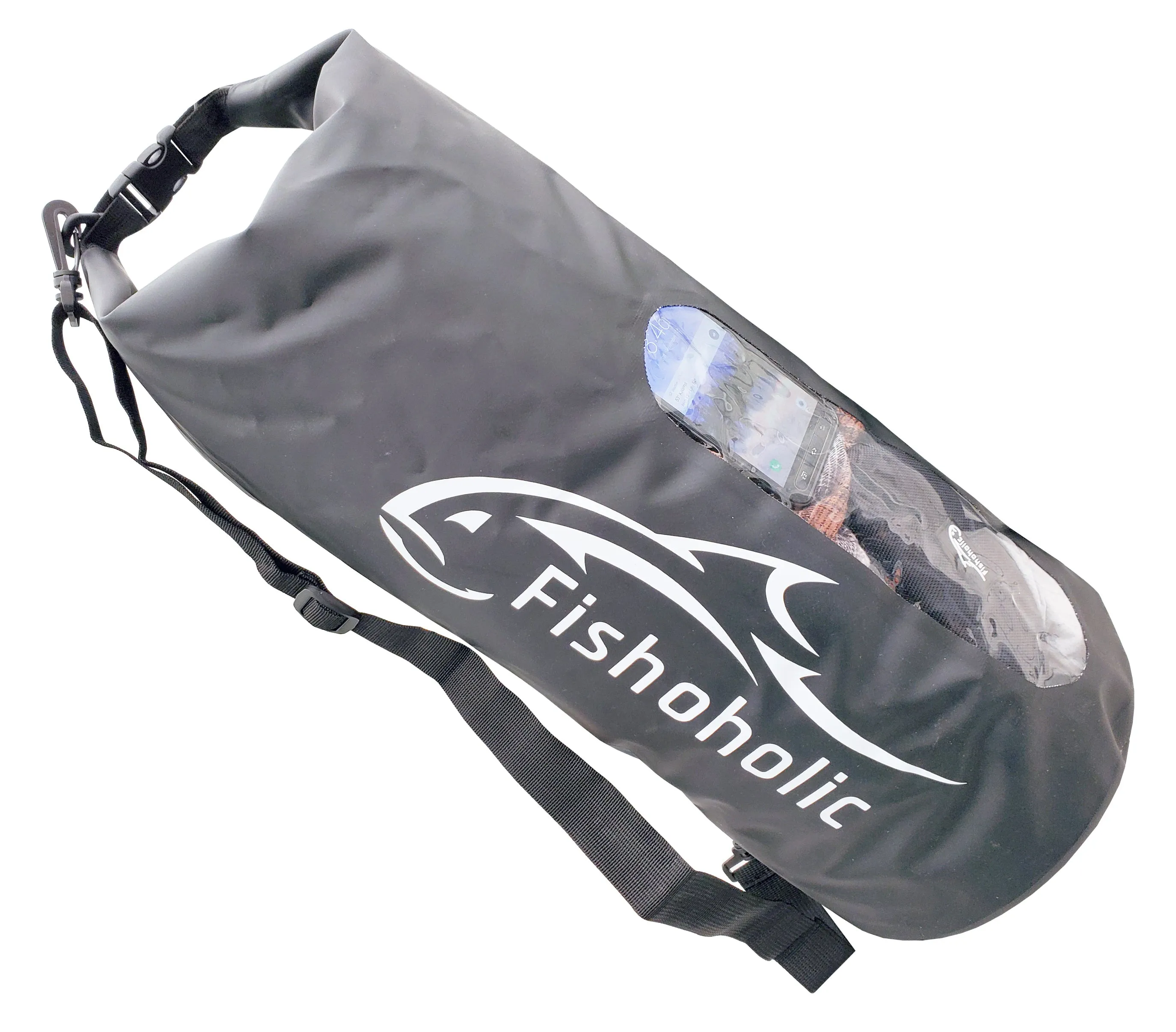 Fishoholic 3 pack Bundle - 5L 15L 30L Dry Bags - 3 Waterproof Gear Bags - Fail-Safe Snaps - Tough & Durable