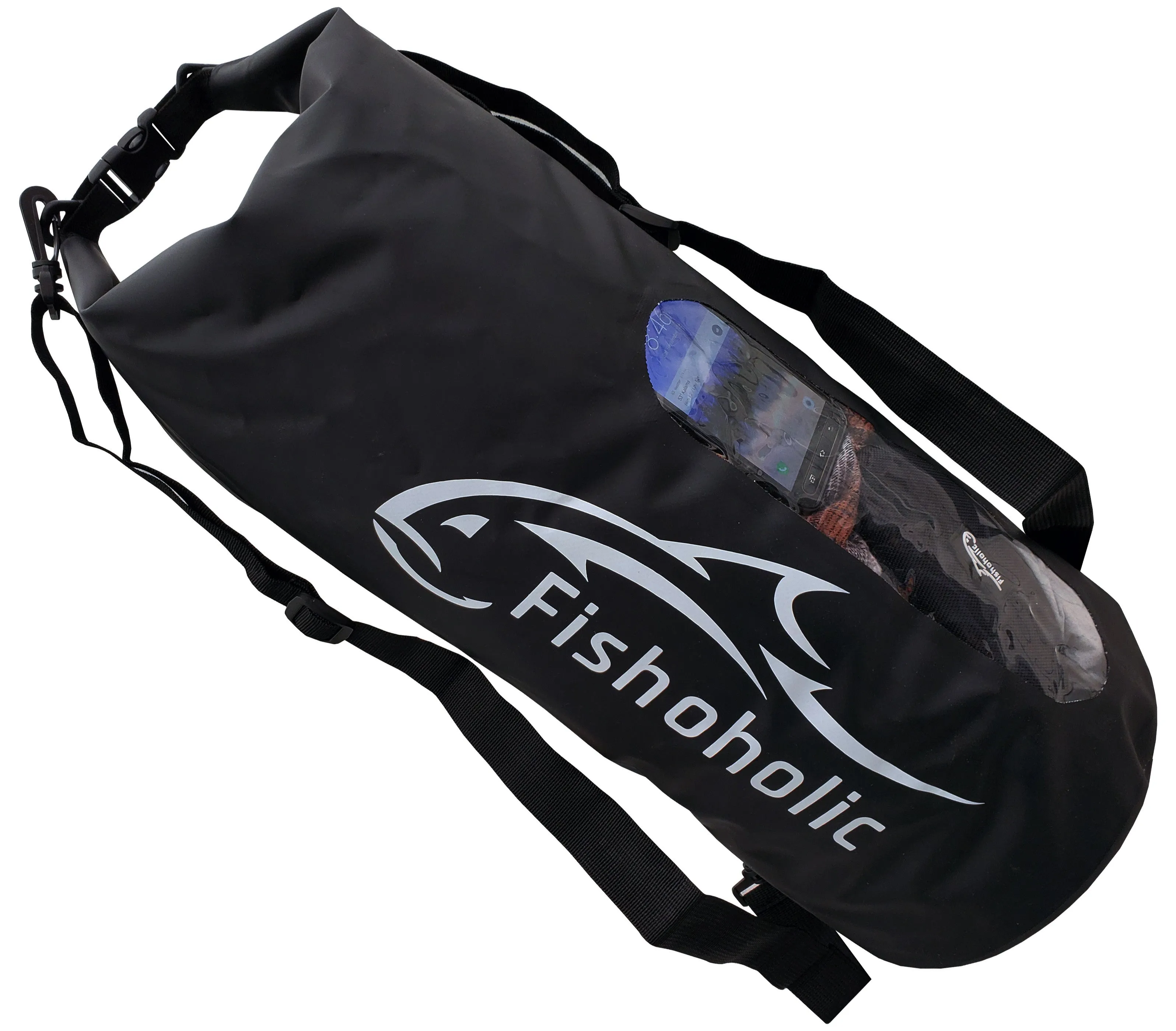 Fishoholic 3 pack Bundle - 5L 15L 30L Dry Bags - 3 Waterproof Gear Bags - Fail-Safe Snaps - Tough & Durable