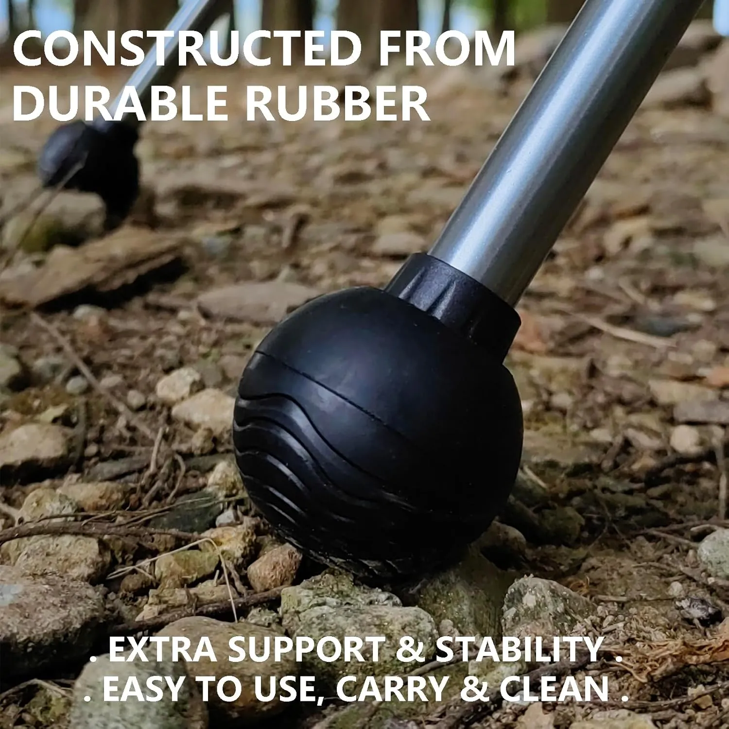 Fits 21-23mm Camping Chair Feets Rubber Ball Feet Anti Slipery Set of 4 Outdoor Chair Leg Cap Fishing Hiking， Compatible with Helinox Chair Zero One