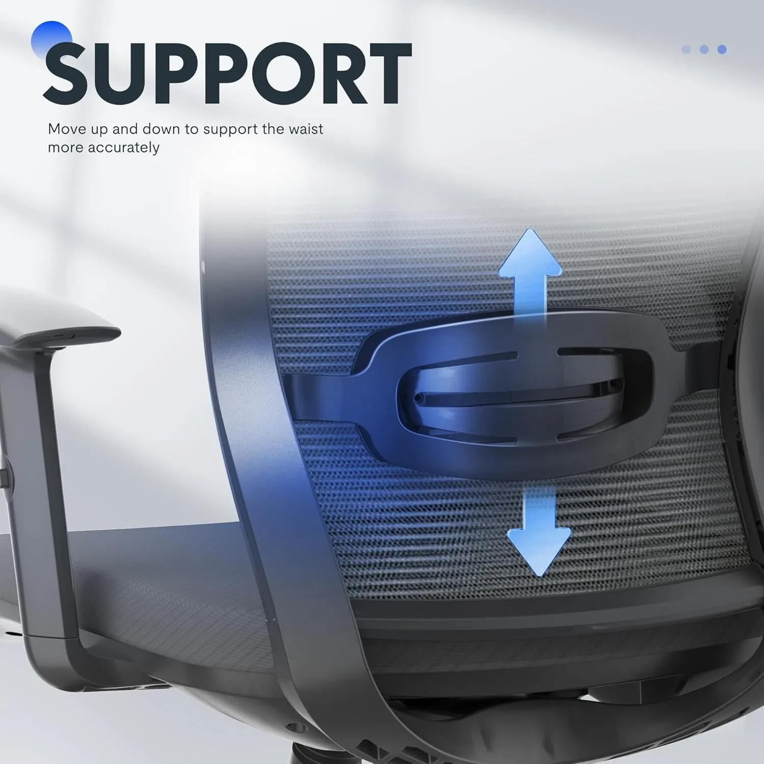 FLEXISPOT Ergonomic Office Chair, High Back Home Office Desk Chairs with Adjustable Lumbar Support, Armrests,90-120° Tilt Lock, Comfort Wide Cushion, Swivel Computer Gaming Chairs for Adults (Gray)