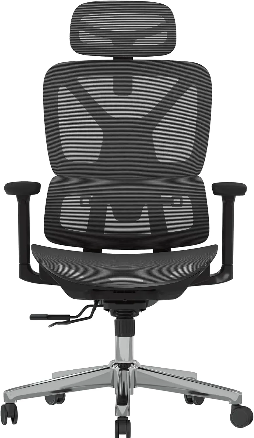 FLEXISPOT Premium Ergonomic Office Chair - Adjustable 3D Armrests, Dynamic Lumbar Support, Recline & Tilt Function, Mesh Seat, for Home & Office Use, OC4-SD Dark Grey