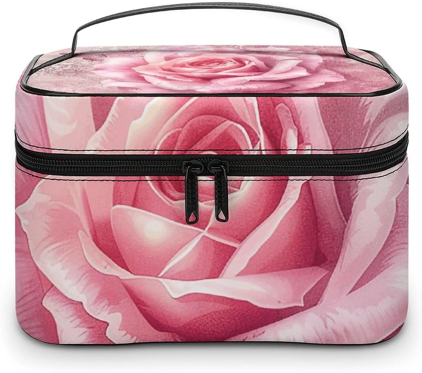 Foldable Travel Luggage Bag for Men And Women, Dry And Wet Separation Portable Travel Luggage Bag, Delicate Peach Butterfly Printed Waterproof Sports Luggage Bag, Fitness Bag