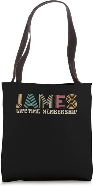 for James Tote Bag