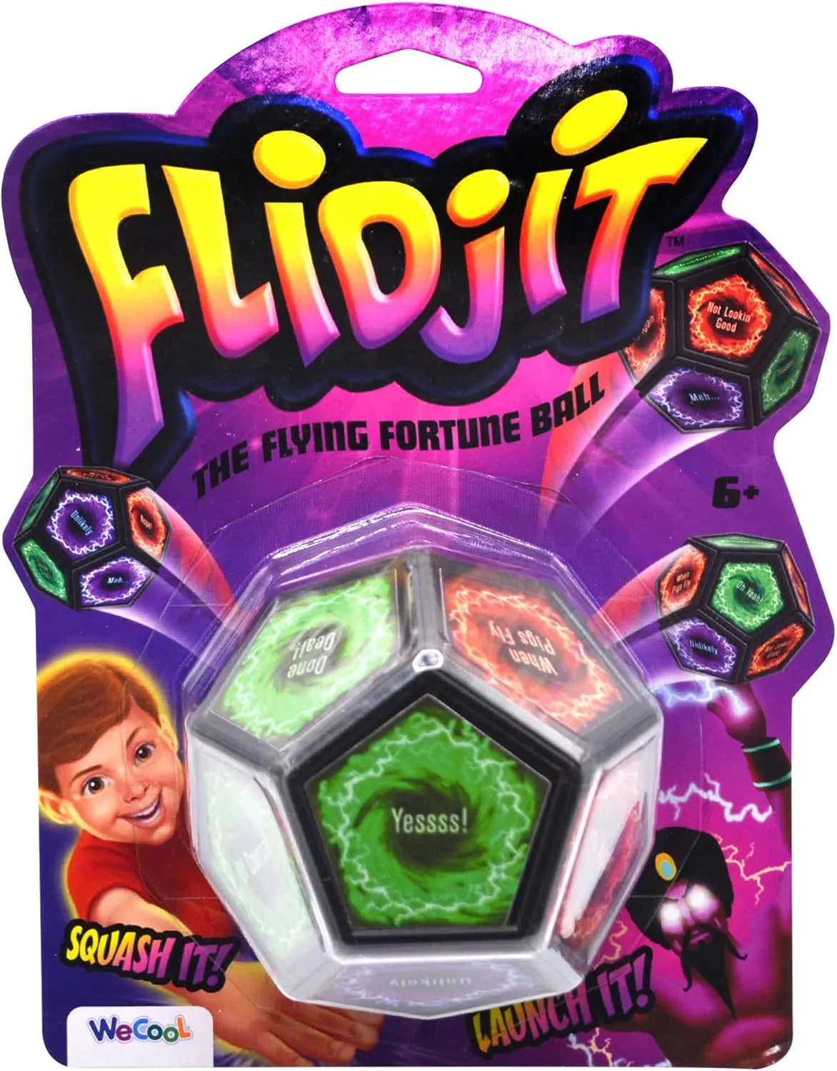Fortune Teller Ball | Ask a Yes or No Question Fidget Game | Ages 6 