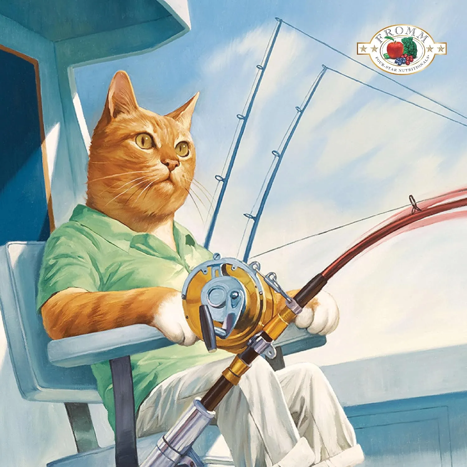 Fromm Four-Star Nutritionals Salmon Tunachovy Cat Food - Premium Dry Cat Food - Salmon Recipe - 10 lb
