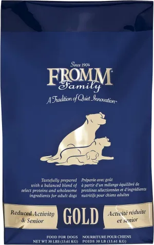 Fromm Gold Nutritionals Reduced Activity Senior Dry Dog Food (30 lb)