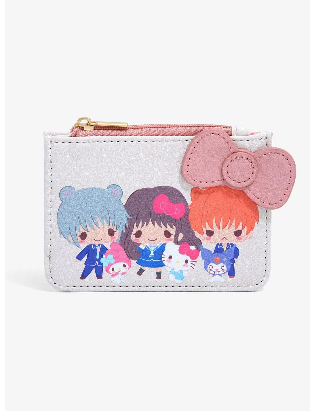 Fruits Basket x Hello Kitty and Friends Mini Backpack and Cardholder Set Chibi Characters Bioworld