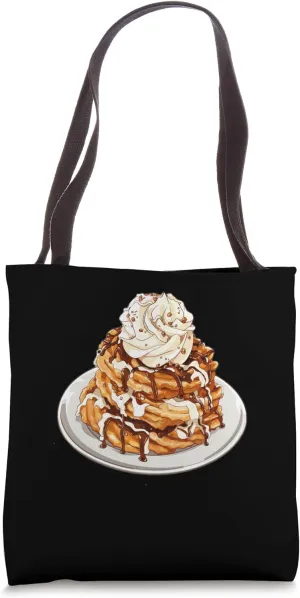 Funnel Cake Vintage Tote Bag