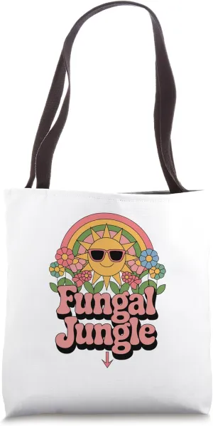 Funny Fungal Jungle Dirty Adult Humor Inappropriate Joke Tote Bag